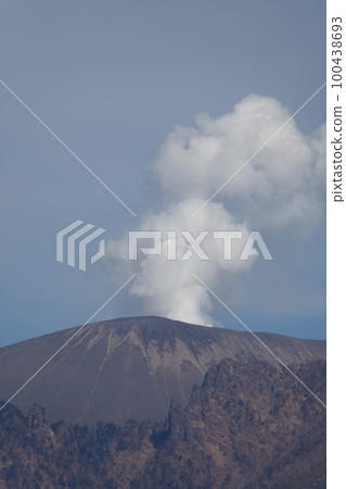 活火山淺間山 100438693
