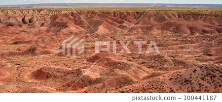 Barren Landscape Painted Desert Northern Arizona Barren Landscape Painted Desert Northern Arizona 100441187