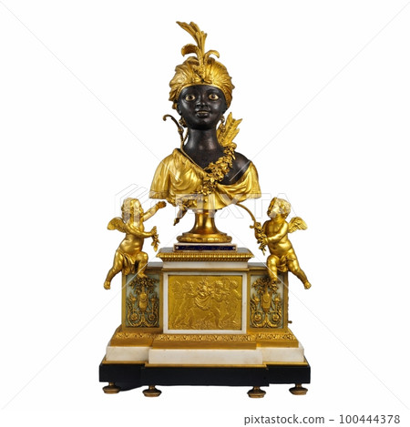 Mantel clock with musical movement ca. 1784 100444378