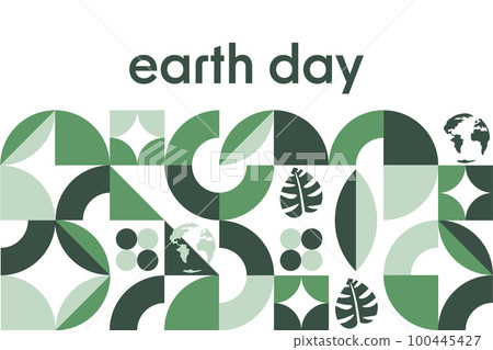 Happy Earth Day. April 22. Holiday concept. Template for background, banner, card, poster with text Happy Earth Day. April 22. Holiday concept. Template for background, banner, card, poster with text 100445427