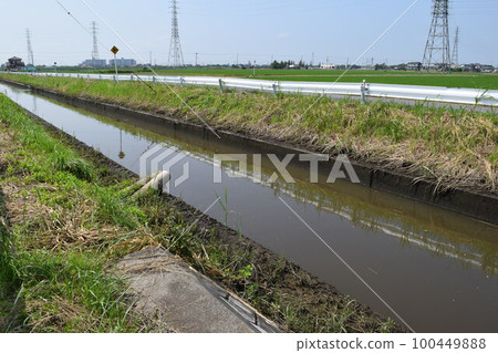 引水渠和排水渠茨城縣 100449888