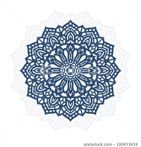 Luxury Ornamental Mandala, Floral Mandala Design, Illustration Background Template 100453659