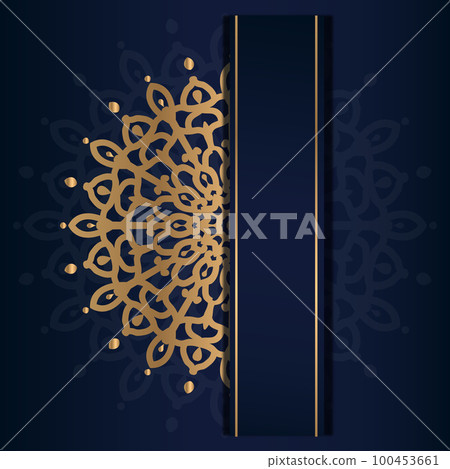 Luxury Ornamental Mandala, Floral Mandala Design, Illustration Background Template 100453661