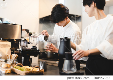 咖啡廳員工 100457082