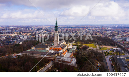 Jasna Gora Monastery in Czestochowa, Poland 100457627
