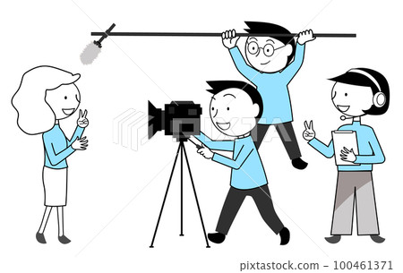 Cameraman, director, voice staff and reporter for TV location and relay Cameraman, director, voice staff and reporter for TV location and relay 100461371