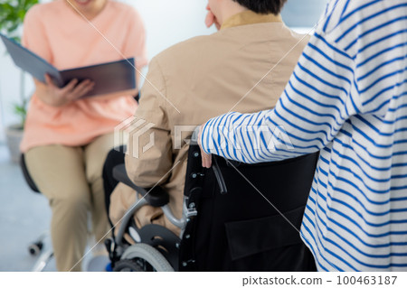 Examination wheelchair assistance Examination wheelchair assistance 100463187