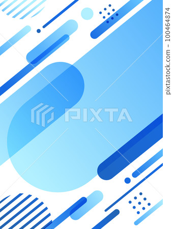 Diagonal flowing geometric pattern background material 100464874