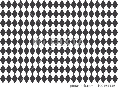 白色黑色菱形圖案背景素材 100465436