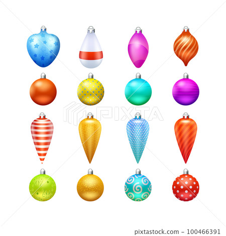 Christmas Toys Icons Set Christmas Toys Icons Set 100466391