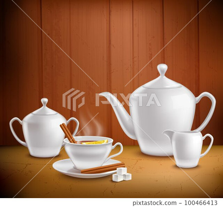 Tea Set Composition 100466413