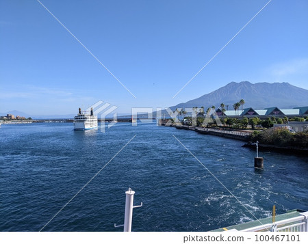 櫻島和櫻島渡輪 櫻島和櫻島渡輪 100467101