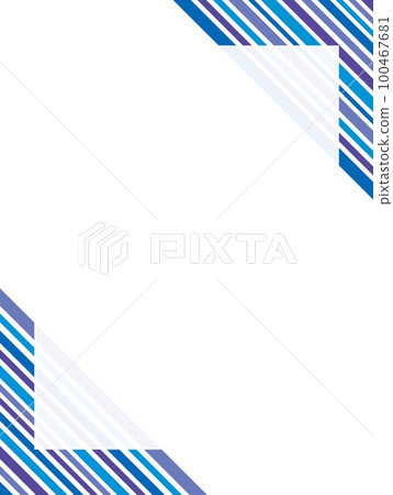 Striped frame white space Striped frame white space 100467681