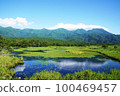 Shiretoko mountain range and Shiretoko five lakes in summer, Hokkaido 100469457