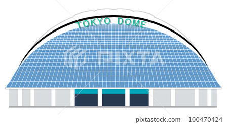 東京巨蛋建築日本圖標 100470424