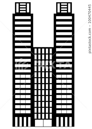 Tokyo Metropolitan Government Building Icon 100470445
