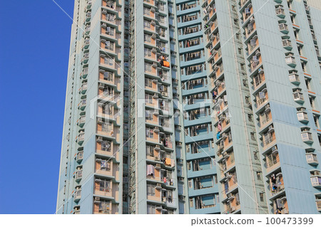 housing at Shek Kip Mei Estate, Hong Kong 8 Sept 2013 100473399