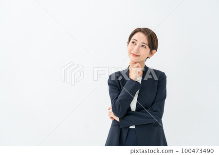 Business woman portrait smile Business woman portrait smile 100473490