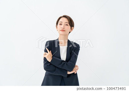 Business woman portrait smile Business woman portrait smile 100473491