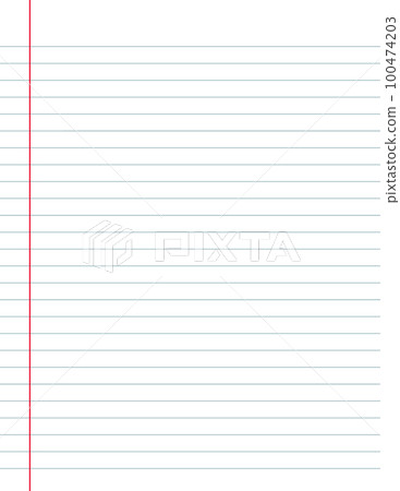 Graph paper. Printable striped grid paper with color horizontal lines. Geometric pattern for school, notebook, diary. Realistic lined paper blank size Letter isolated on transparent background Graph paper. Printable striped grid paper with color horizontal lines. Geometric pattern for school, notebook, diary. Realistic lined paper blank size Letter isolated on transparent background 100474203
