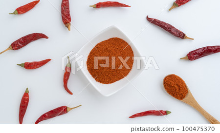 Chili peppers and chili peppers (cayenne pepper) 100475370