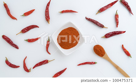 Chili peppers and chili peppers (cayenne pepper) 100475371