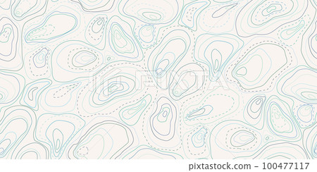 Topographic map lines vector abstract Topographic map lines vector abstract 100477117