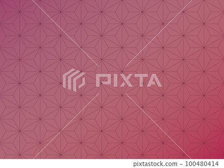 Japanese pattern hemp leaf pattern background material Japanese pattern hemp leaf pattern background material 100480414