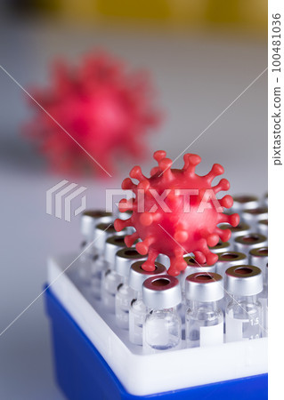 Virus close up, SARS, coronavirus pandemic background 100481036