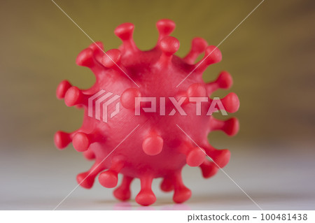 Virus close up, coronavirus concept Virus close up, coronavirus concept 100481438