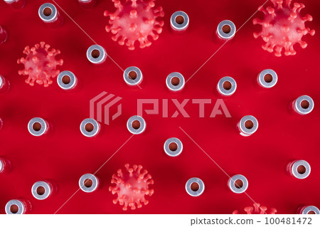 Pandemic medical health, Virus background 100481472