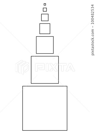 Golden ratio geometric concept. Divine proportion. Geometric shapes with ideal section composition. Geometry harmony and balance vector illustration Golden ratio geometric concept. Divine proportion. Geometric shapes with ideal section composition. Geometry harmony and balance vector illustration 100482534
