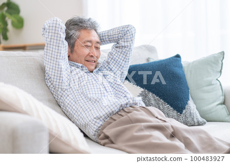 老人放鬆 老人放鬆 100483927