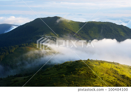 Fog in the mountains 100484100