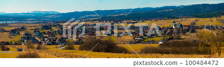 panoramic view of the Tatras Poland 100484472