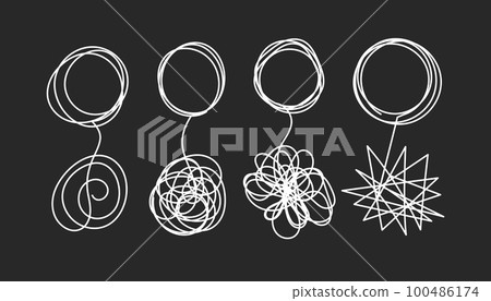 Tangle and untangle set of circles 100486174