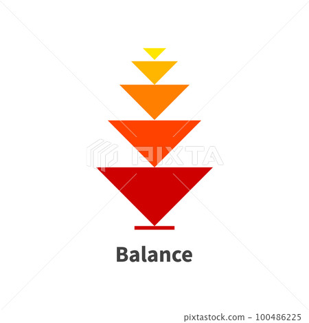 Financial stability, balance concept 100486225