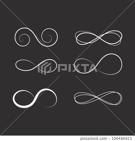Infinity sign, symbol, logo 100486923