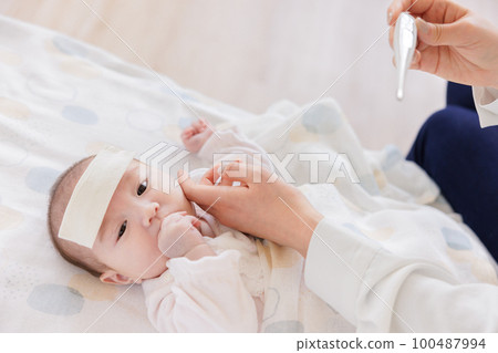 Baby fever nursing mom 100487994