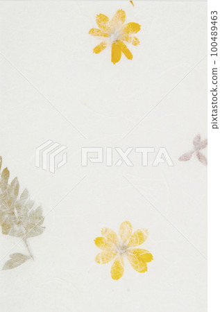 The Dried Flowers Handmade Recycled Paper. The Dried Flowers Handmade Recycled Paper. 100489463