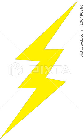 lightning illustration 100490260