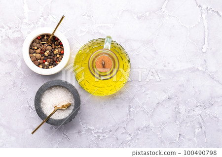 Various spices in small bowls Various spices in small bowls 100490798
