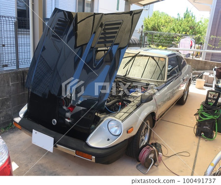 S130 Fairlady Z 2by2 turbo reverse Manhattan under maintenance 100491737