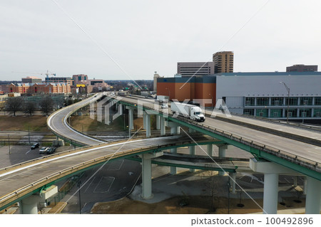 Aerial of Memphis, Tennessee, United States Aerial of Memphis, Tennessee, United States 100492896