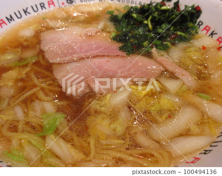 Rare soup noodles as it is Rare soup noodles as it is 100494136