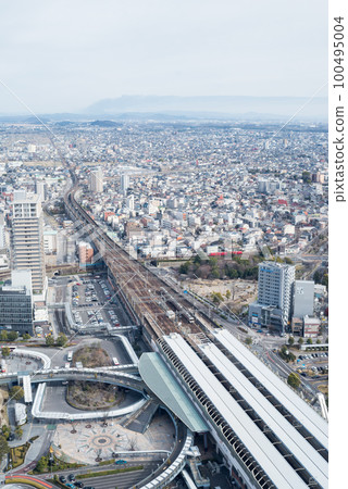 [岐阜站]岐阜市街景與鐵道風光 100495004