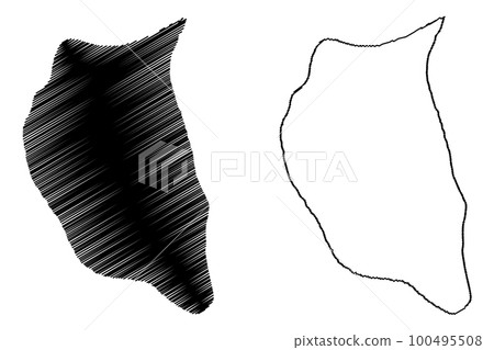 Henderson island (United Kingdom of Great Britain and Northern Ireland, Pacific Ocean, Pitcairn Archipelago, UK, British Overseas Territory) map vector illustration, San Juan Bautista, Elizabeth map Henderson island (United Kingdom of Great Britain and Northern Ireland, Pacific Ocean, Pitcairn Archipelago, UK, British Overseas Territory) map vector illustration, San Juan Bautista, Elizabeth map 100495508