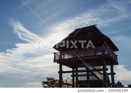 嵯峨吉野裡遺址南內圍城樓 100496199