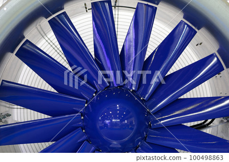 large industrial ventilation extractor fan closeup 100498863