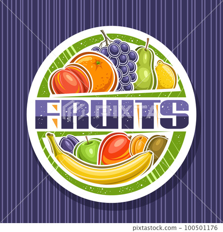 Vector logo for Fruits Vector logo for Fruits 100501176